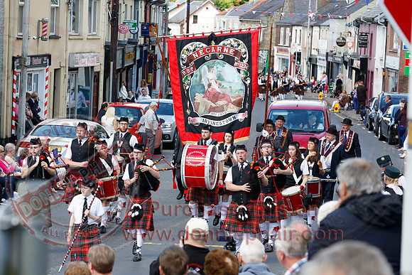 Annual County Fermanagh Demonstration hosted by the Royal Black Institution.