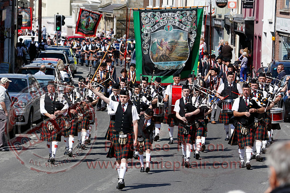 Annual County Fermanagh Demonstration hosted by the Royal Black Institution.