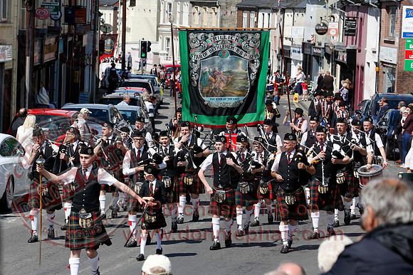 Annual County Fermanagh Demonstration hosted by the Royal Black Institution.