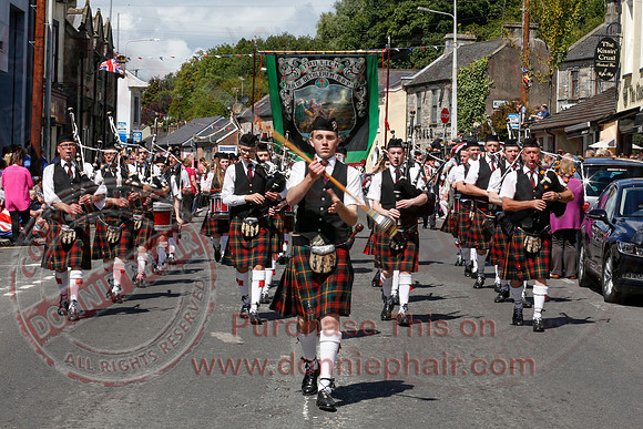 Annual County Fermanagh Demonstration hosted by the Royal Black Institution.