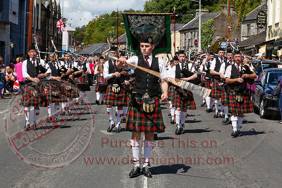 Annual County Fermanagh Demonstration hosted by the Royal Black Institution.