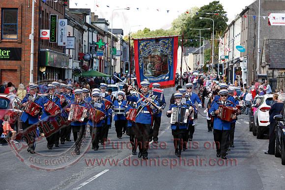 Annual County Fermanagh Demonstration hosted by the Royal Black Institution.