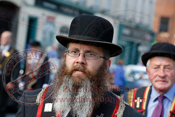 Annual County Fermanagh Demonstration hosted by the Royal Black Institution.