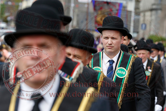 Annual County Fermanagh Demonstration hosted by the Royal Black Institution.