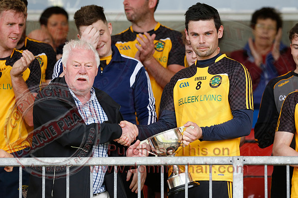Erne Gaels (3-20) V Irvinestown (1-13) in Erne Cup 2 GAA Football Final.