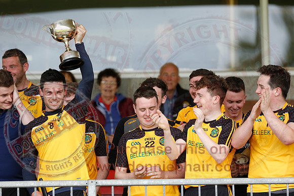 Erne Gaels (3-20) V Irvinestown (1-13) in Erne Cup 2 GAA Football Final.