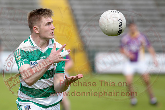 Derrygonnelly (1-15) V Teemore (0-11) in Erne Cup 1 GAA Football Final.