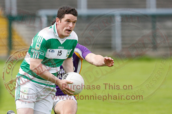 Derrygonnelly (1-15) V Teemore (0-11) in Erne Cup 1 GAA Football Final.