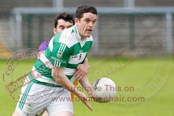 Derrygonnelly (1-15) V Teemore (0-11) in Erne Cup 1 GAA Football Final.