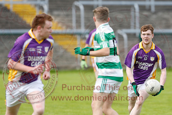 Derrygonnelly (1-15) V Teemore (0-11) in Erne Cup 1 GAA Football Final.