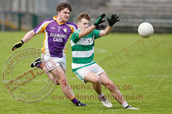Derrygonnelly (1-15) V Teemore (0-11) in Erne Cup 1 GAA Football Final.