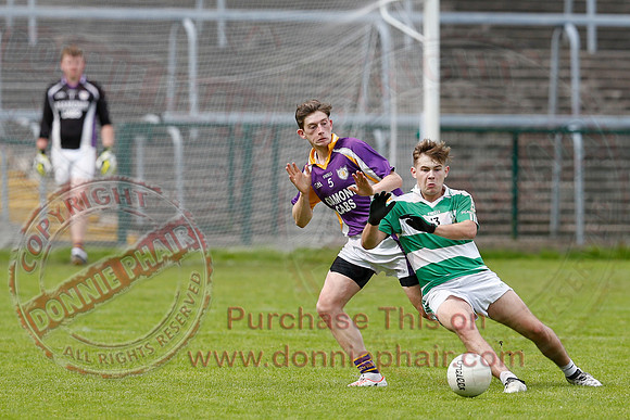 Derrygonnelly (1-15) V Teemore (0-11) in Erne Cup 1 GAA Football Final.