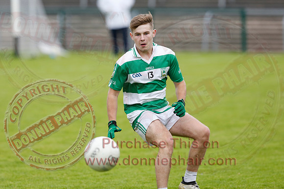 Derrygonnelly (1-15) V Teemore (0-11) in Erne Cup 1 GAA Football Final.