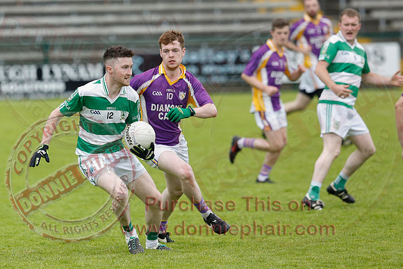 Derrygonnelly (1-15) V Teemore (0-11) in Erne Cup 1 GAA Football Final.