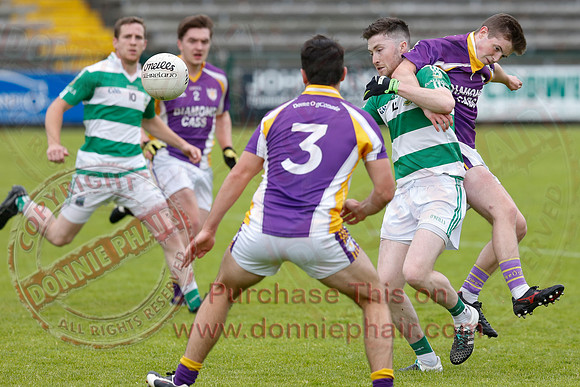 Derrygonnelly (1-15) V Teemore (0-11) in Erne Cup 1 GAA Football Final.
