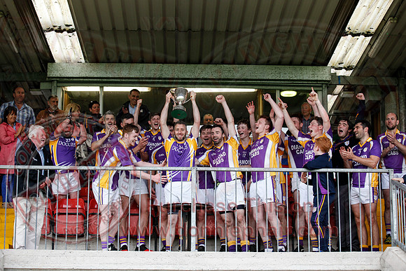 Derrygonnelly (1-15) V Teemore (0-11) in Erne Cup 1 GAA Football Final.