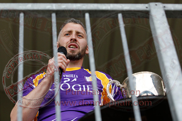 Derrygonnelly (1-15) V Teemore (0-11) in Erne Cup 1 GAA Football Final.