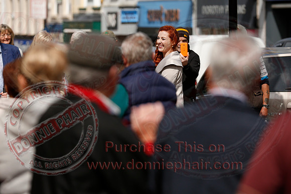 Opera Surprise in The Diamond, Enniskillen in the run up to Proms in the Park..