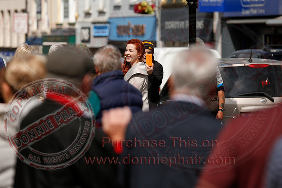 Opera Surprise in The Diamond, Enniskillen in the run up to Proms in the Park..