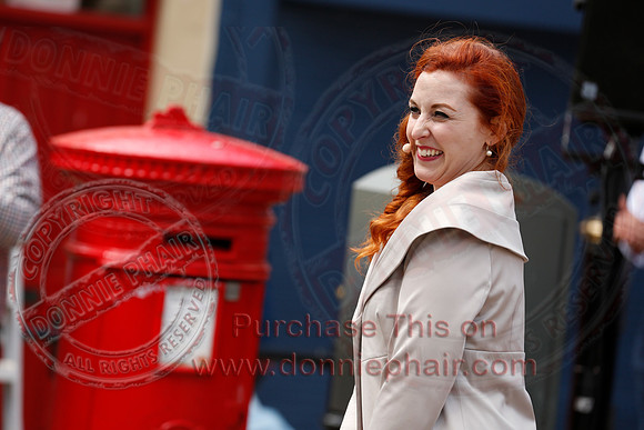 Opera Surprise in The Diamond, Enniskillen in the run up to Proms in the Park..