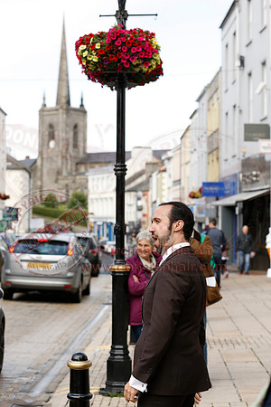 Opera Surprise in The Diamond, Enniskillen in the run up to Proms in the Park..