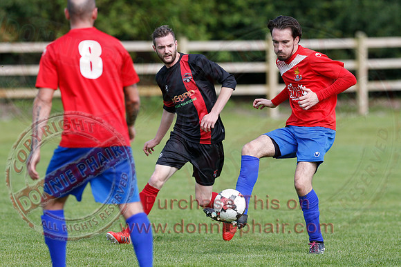 Fivemiletown United (1) V Islandmagee (4) in Tennents Irish Cup Round One.