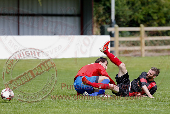 Fivemiletown United (1) V Islandmagee (4) in Tennents Irish Cup Round One.