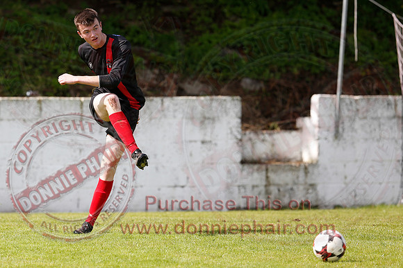 Fivemiletown United (1) V Islandmagee (4) in Tennents Irish Cup Round One.