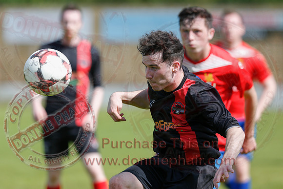 Fivemiletown United (1) V Islandmagee (4) in Tennents Irish Cup Round One.