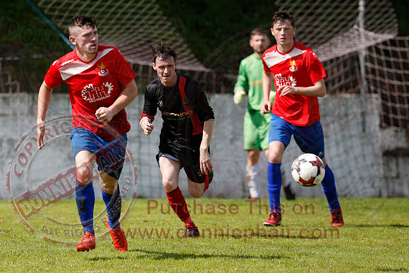 Fivemiletown United (1) V Islandmagee (4) in Tennents Irish Cup Round One.