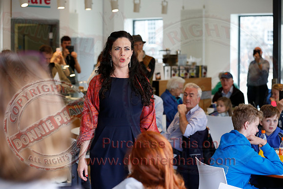 Opera Surprise in Enniskillen Castle on the run up to Proms in the Park.
