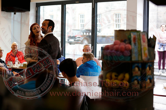 Opera Surprise in Enniskillen Castle on the run up to Proms in the Park.