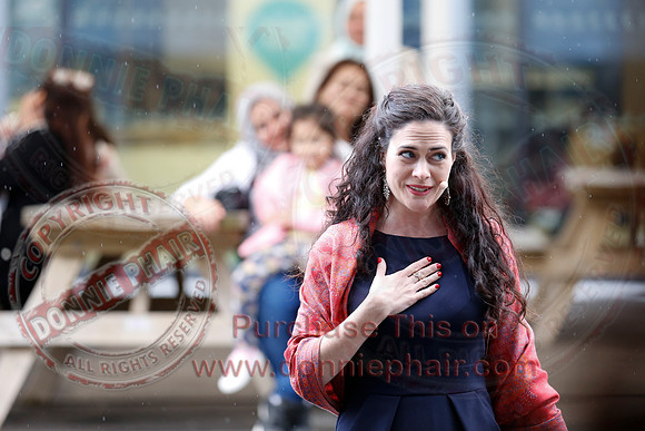Opera Surprise in Enniskillen Castle on the run up to Proms in the Park.