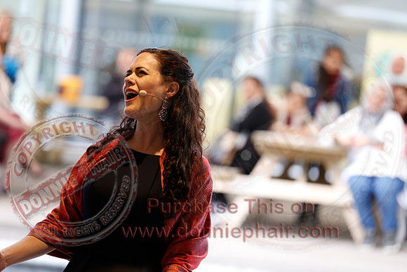 Opera Surprise in Enniskillen Castle on the run up to Proms in the Park.