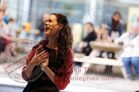 Opera Surprise in Enniskillen Castle on the run up to Proms in the Park.