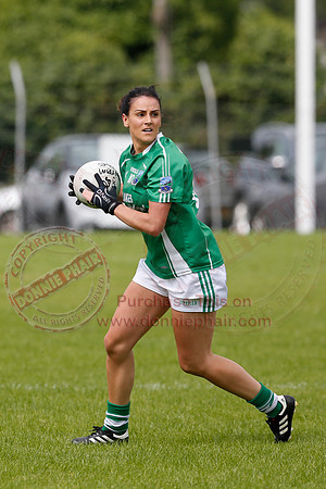 Fermanagh (8-25) V Antrim (0-05) in All-Ireland Ladies Junior GAA Football Championship.