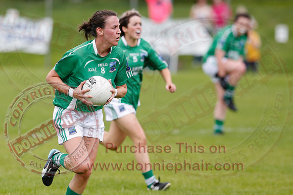 Fermanagh (8-25) V Antrim (0-05) in All-Ireland Ladies Junior GAA Football Championship.