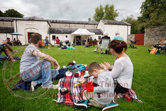 Arco Quartet at Castle Coole in run up to Proms in the Park.