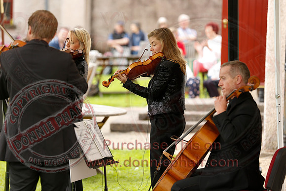 Arco Quartet at Castle Coole in run up to Proms in the Park.