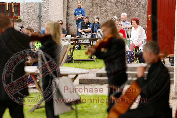 Arco Quartet at Castle Coole in run up to Proms in the Park.