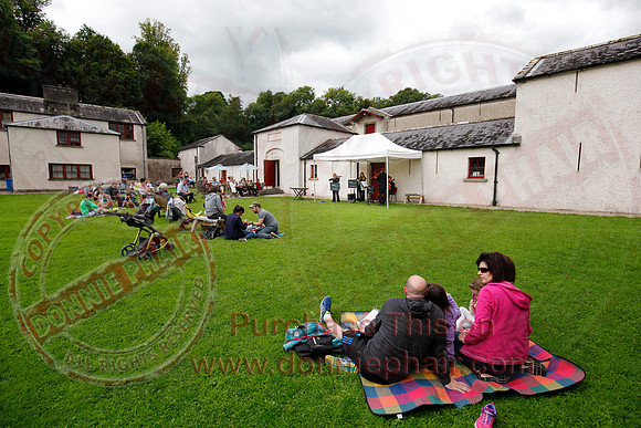 Arco Quartet at Castle Coole in run up to Proms in the Park.
