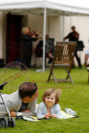 Arco Quartet at Castle Coole in run up to Proms in the Park.