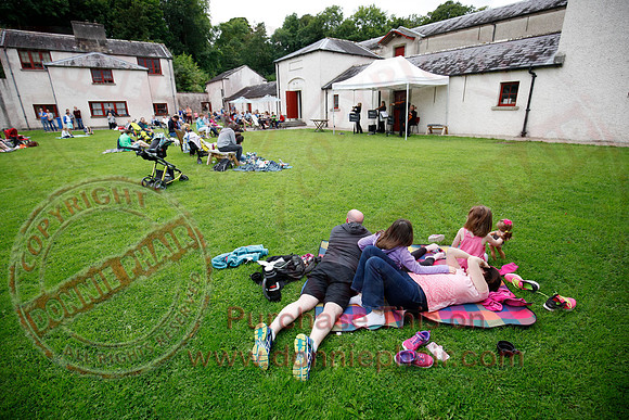 Arco Quartet at Castle Coole in run up to Proms in the Park.