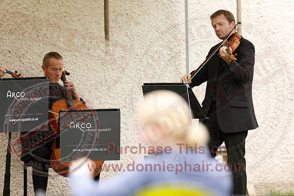 Arco Quartet at Castle Coole in run up to Proms in the Park.