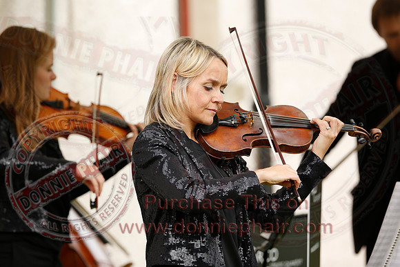 Arco Quartet at Castle Coole in run up to Proms in the Park.