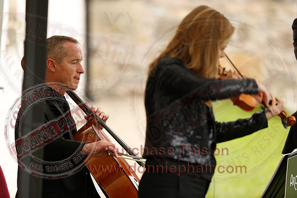 Arco Quartet at Castle Coole in run up to Proms in the Park.