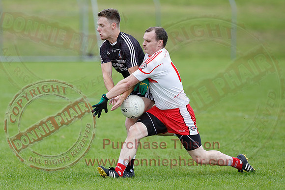 St. Pat's Donagh (1-15) V Aghadrumsee (0-10) in Senior GAA Football League Division 2.