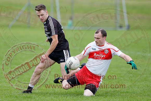 St. Pat's Donagh (1-15) V Aghadrumsee (0-10) in Senior GAA Football League Division 2.