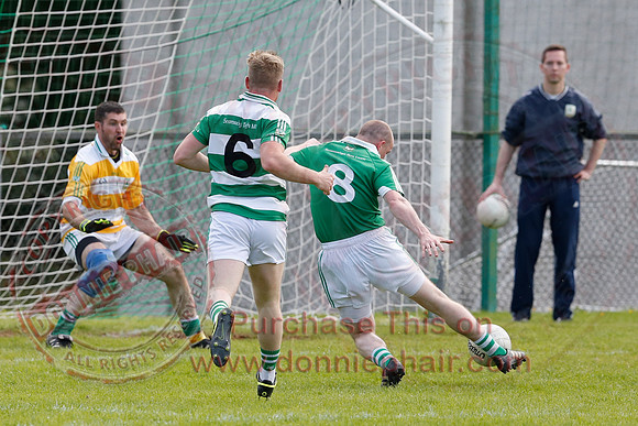 Roslea (4-14) V Teemore (0-09) in Senior GAA Football League Division 1.