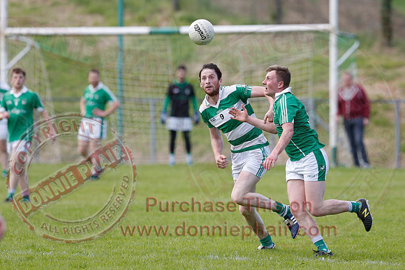 Roslea (4-14) V Teemore (0-09) in Senior GAA Football League Division 1.